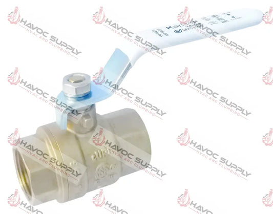 4FPBV - 4" BRASS FULL PORT BALL VALVE FIPXFIP - SO - HAVOC SUPPLY, LLC