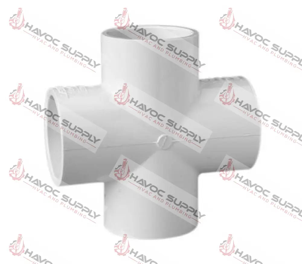 4PVC CROSS - 4" PVC SCH40 CROSS SLIPXSLIPXSLIP - SO - HAVOC SUPPLY, LLC