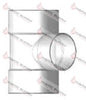4SDT - 4" S&D SANITARY TEE - HAVOC SUPPLY, LLC