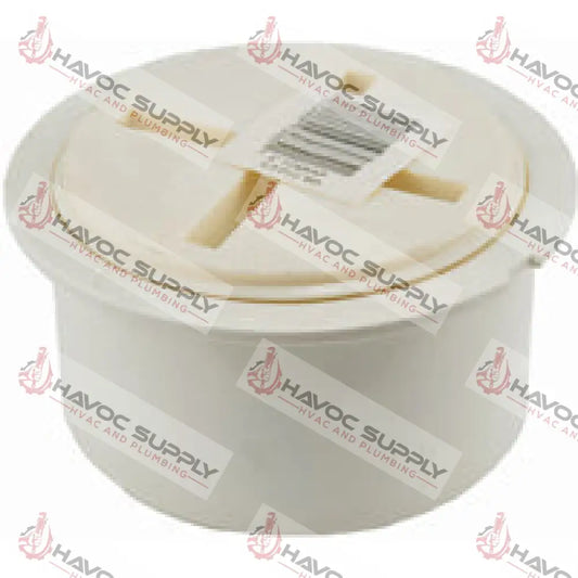 4TK - 4" TOM-KAP CLEANOUT COVER WITH FLUSH PLUG - FITS INSIDE 4" PIPE - HAVOC SUPPLY, LLC