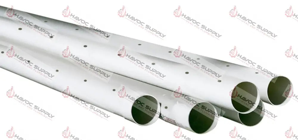 4X10SDR35 PERF - 4" X 10' SDR 35 PERFORATED PIPE BELL END - HAVOC SUPPLY, LLC