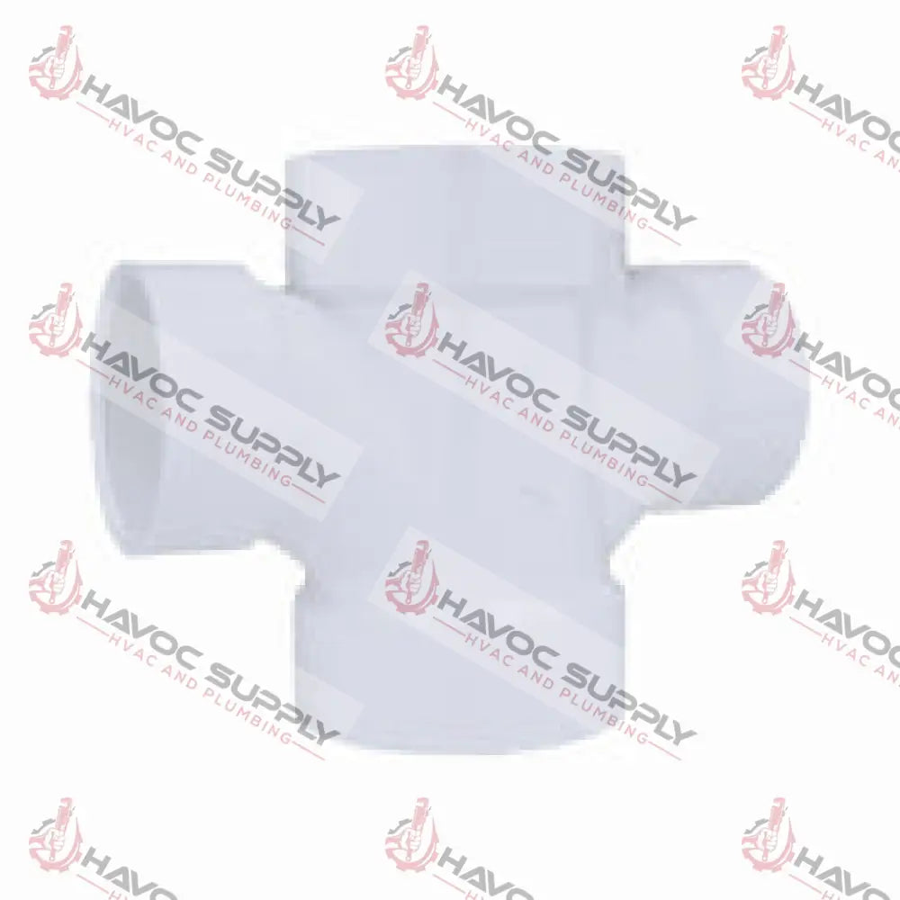 4X4X3DWVDBLST - 4" X 4" X 3" X 3" DOUBLE REDUCING SANITARY TEE SLIPXSLIPXSLIPXSLIP - SO - HAVOC SUPPLY, LLC