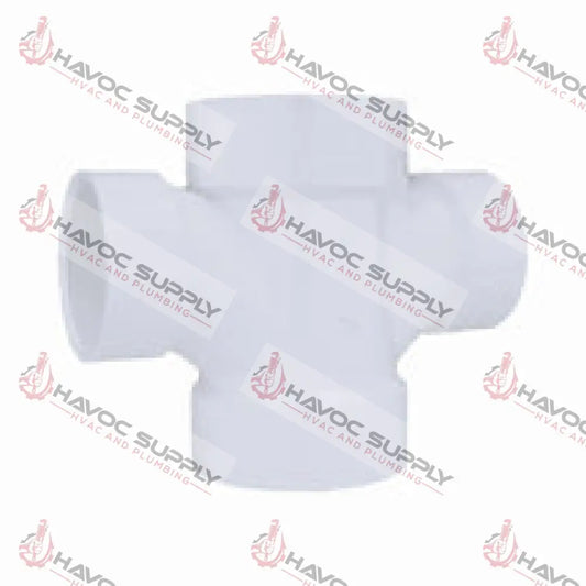 4X4X3DWVDBLST - 4" X 4" X 3" X 3" DOUBLE REDUCING SANITARY TEE SLIPXSLIPXSLIPXSLIP - SO - HAVOC SUPPLY, LLC