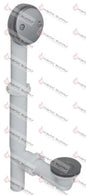 500-PP-PVC-BN - BRUSH NICKEL PUSH PULL WASTE OVERFLOW - HAVOC SUPPLY, LLC
