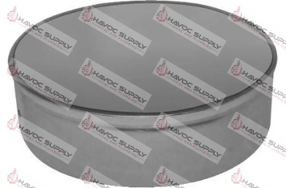 5512NC - 12" SHEETMETAL ROUND END CAP - HAVOC SUPPLY, LLC