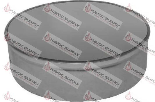 554NC - 4" SHEETMETAL ROUND END CAP - HAVOC SUPPLY, LLC