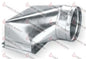 59P121210 - 12" X 12" X 10" DIA. SHEETMETAL ANGLE CEILING BOOT - HAVOC SUPPLY, LLC