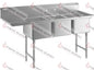 600S316201XL - 72" STAINLESS STEEL COMMERCIAL KITCHEN SINK LEFT DRAINBOARD - HAVOC SUPPLY, LLC