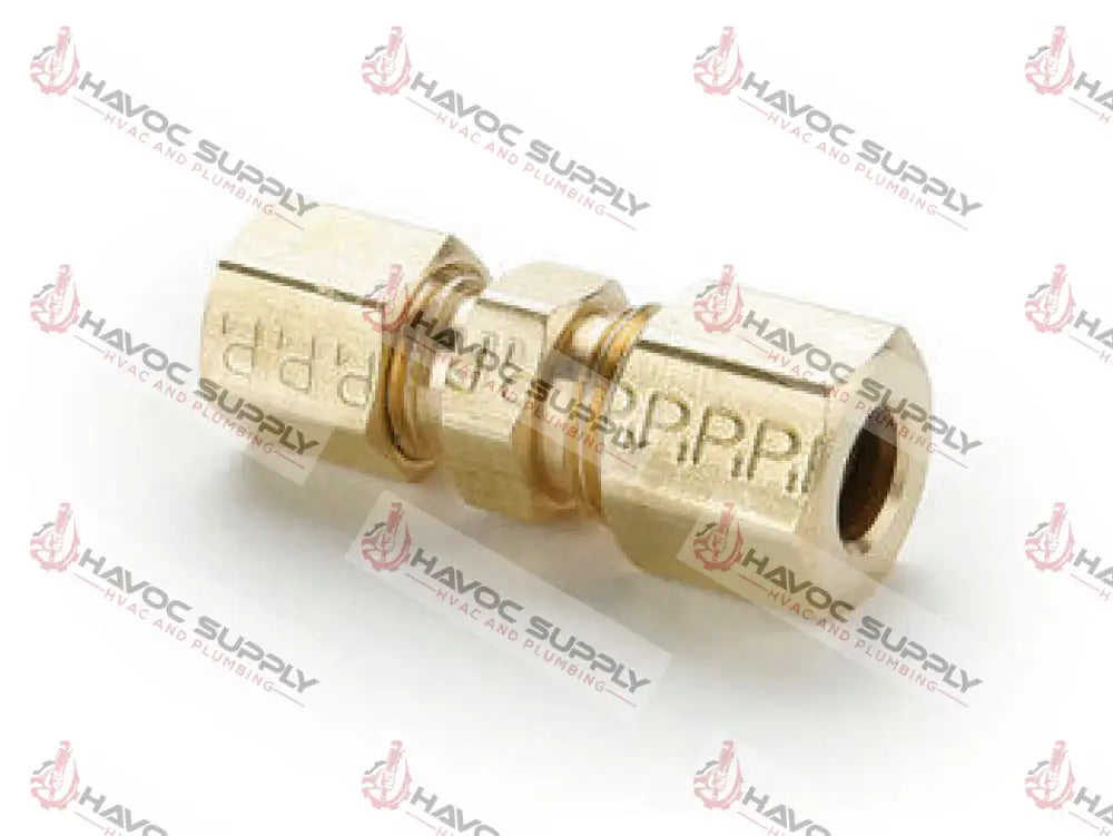62C2 - 1/8 BRASS COMP UNION - HAVOC SUPPLY, LLC
