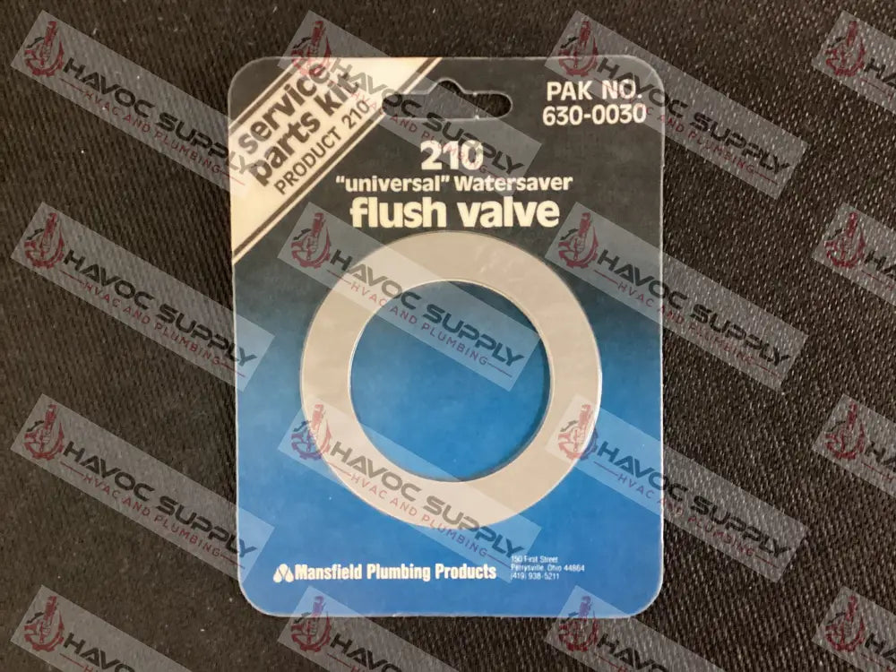 630-0030 - 210 FLUSH VALVE SEAL - SO - HAVOC SUPPLY, LLC