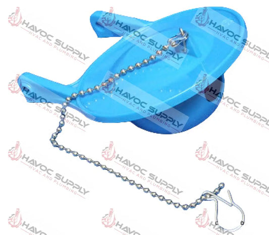 630-0207 - MANSFIELD 3’’ BLUE RUBBER TOILET FLAPPER - SO TOILET PARTS