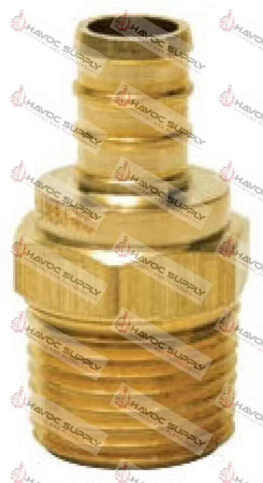 646XG3 - 3/4" CRIMP PEX BRASS MALE ADAPTER - HAVOC SUPPLY, LLC