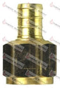 647XG3 - 3/4" CRIMP PEX BRASS FEMALE ADAPTER - HAVOC SUPPLY, LLC