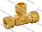 64C6 - 3/8 BRASS COMPRESSION TEE - HAVOC SUPPLY, LLC