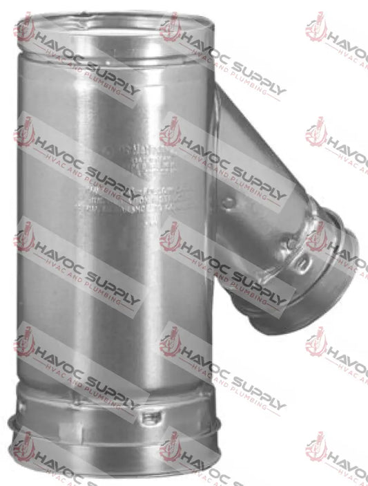 6BVY45 - 6"X4"X5" BVENT WYE - SO - HAVOC SUPPLY, LLC
