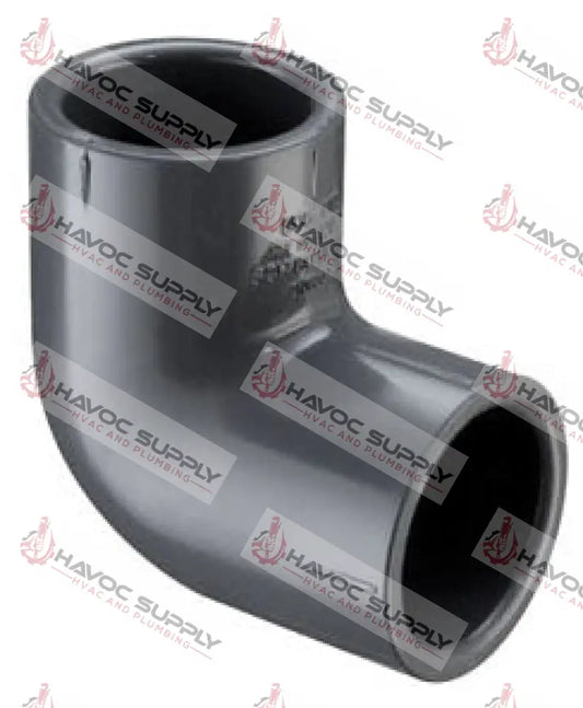 6PVCL90 SCH80 - 6" PVC SCH80 90 DEGREE ELBOW SLIPXSLIP - HAVOC SUPPLY, LLC