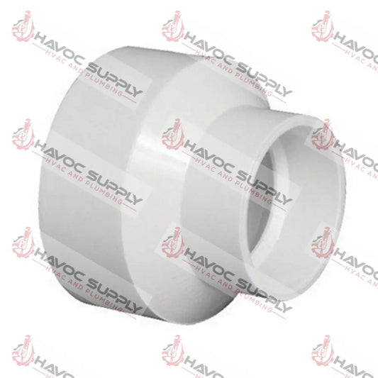 6X2PVCRCO - 6" X 2" PVC SCH40 REDUCING COUPLING SLIPXSLIP - SO - HAVOC SUPPLY, LLC