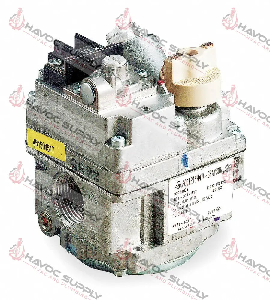 700-402 - ROBERT SHAW GAS VALVE COMPETITIVE ITEMS