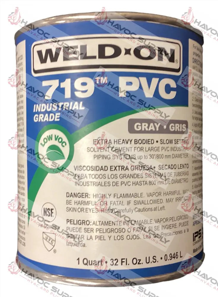 719 PVC CEMENT 1 QUART - HAVOC SUPPLY, LLC