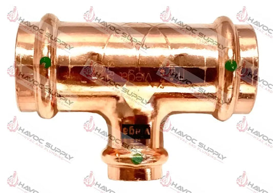 77402 - 3/4" X 3/4" X 1/2" PROPRESS REDUCING TEE - HAVOC SUPPLY, LLC