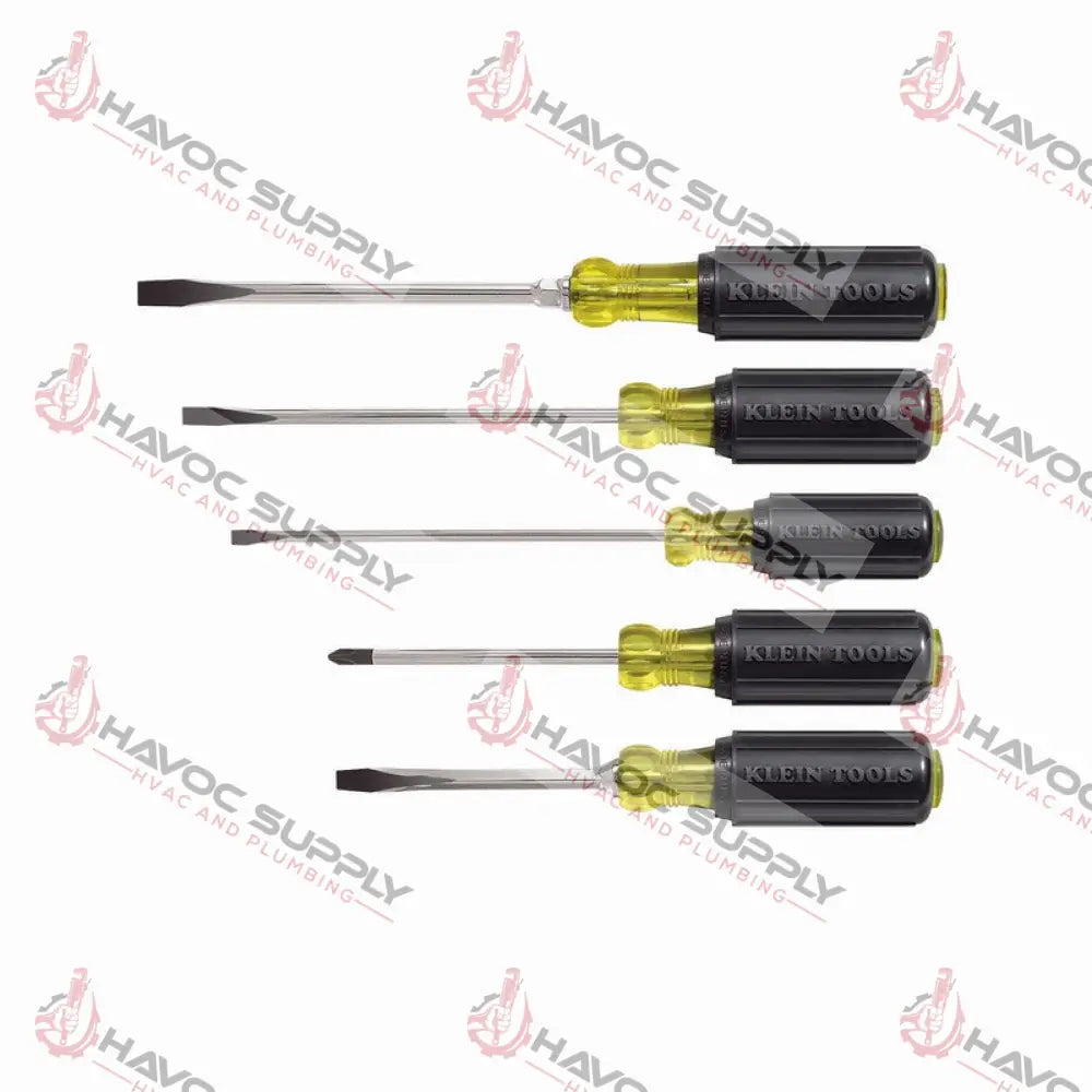 85075 - KLEIN 5 PIECE SCREWDRIVER SET TOOLS