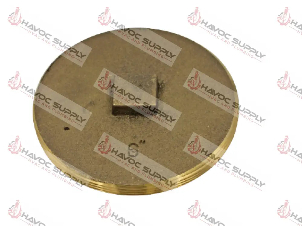 876-60 - 6" BRASS PLUG - HAVOC SUPPLY, LLC