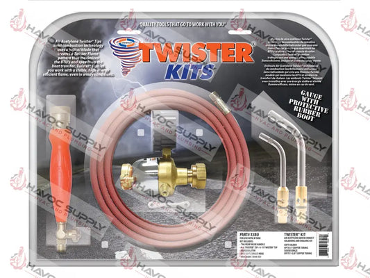 89600 - UNIWELD TWISTER TURBO TORCH SET FOR B CYLINDER - HAVOC SUPPLY, LLC