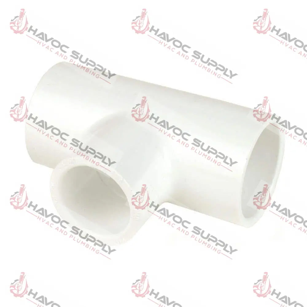 8X8X6PVCT - 8" X 8" X 6" PVC SCH40 REDUCING TEE - SLIPXSLIPXSLIP - SO - HAVOC SUPPLY, LLC