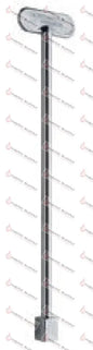 949K12 - 12" FIREPLACE KEY - HAVOC SUPPLY, LLC