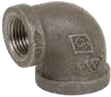 112X114L90 - 1-1/2" X 1-1/4" 90 DEGREE REDUCING ELBOW - SO