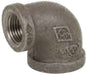 112X1L90 - 1-1/2" X 1" BLACK PIPE REDUCING ELBOW
