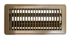 MFFR48B - 4"X8" FLOOR SUPPLY REGISTER - BROWN - HAVOC SUPPLY, LLC