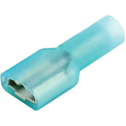 T1005C - 1/4" BLUE FEMALE SPADE TERMINAL 100PK