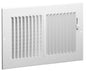 MFSCR126W2 - 12"X6" 2-WAY WALL/CEILING SUPPLY REGISTER - WHITE