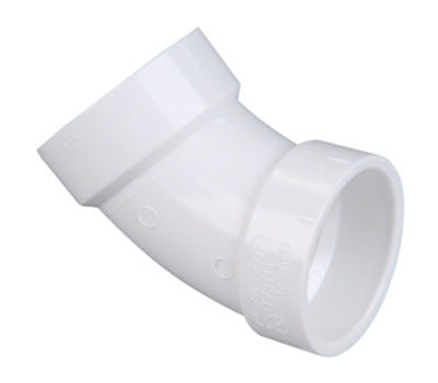 112DWVL45 - 1-1/2" DWV 45 DEGREE ELBOW SLIPXSLIP