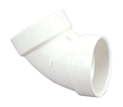 2DWVL60 - 2" DWV 60 DEGREE ELBOW SLIPXSLIP