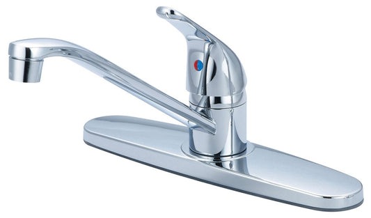 K-4160 - OLYMPIA SINGLE HANDLE CHROME KITCHEN FAUCET