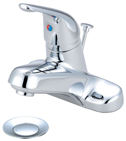 L-6160 - OLYMPIA SINGLE HANDLE CHROME LAVATORY FAUCET