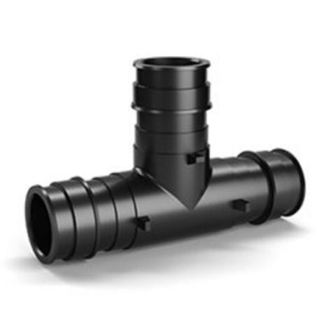 114WBT - 1-1/4" WIRSBO PLASTIC TEE