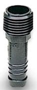 SBA050 - 1/2" BARB X 1/2" MIP FUNNY PIPE MALE ADAPTER