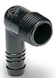 SBE050 - 1/2" BARB SWING ELBOW