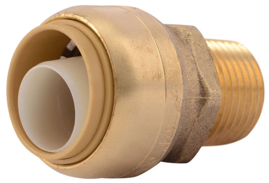 34X12SBMA - 3/4" SHARBITE X 1/2" MIP MALE ADAPTER SBXMIP
