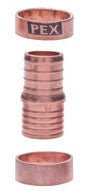 645X3G - 3/4" CRIMP PEX X 3/4" QUEST ADAPTER FITTING