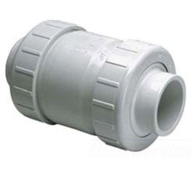 112PVCSCV TRUE UNION - 1-1/2" PVC SWING CHECK VALVE