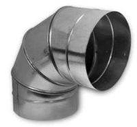 1105-6 - 6" SINGLE WALL SHEETMETAL ADJUSTABLE ELBOW