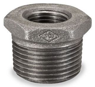 112X114BBUSH - 1-1/2" X 1-1/4" BLACK PIPE BUSHING