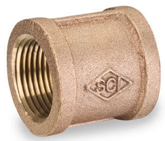 B34CO - 3/4" BRASS PIPE COUPLING