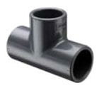 1PVCT SCH80 - 1" PVC SCH80 TEE SLIPXSLIPXSLIP