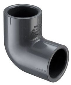 1PVCL90 SCH80 - 1" PVC SCH80 90 DEGREE ELBOW SLIPXSLIP