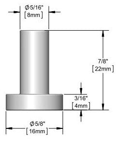 003164-45 RUBBER SPRING CHECK